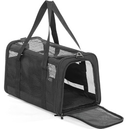 Транспортна сумка для котів та собак Petsfit, складана переноска для собак та котів, дихаюча переноска для собак, авіапереноска для домашніх тварин в авто, літаку або поїзді