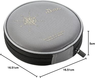 Силіконовий миска Hunter з кишенькою, 750 мл, світло-коричневий