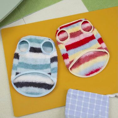 Зимовий теплий жилет для собак: флісова куртка для маленьких, середніх собак, котів, цуценят Yorkie, Chihuahua (1,25-2 кг)