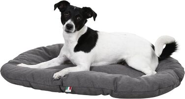 Кербл Пет Лукка сірий лежак для тварин (117x75 см)