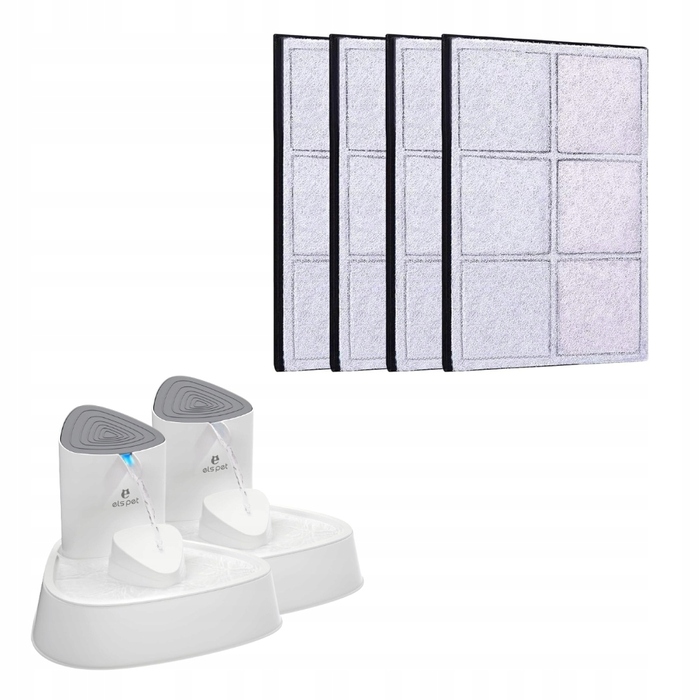 Фонтан-поїлка для тварин Els Pet, 1800 мл