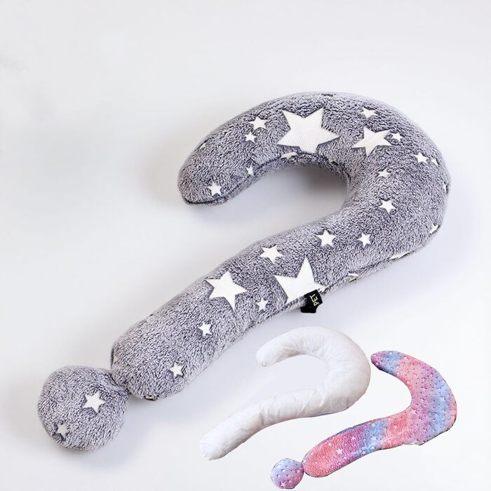 Подушка для собак CHULPET, велика, знімний чохол, світиться в темряві, м'яка підголовник для глибокого сну