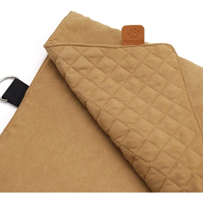 Килимок для собак Paws&Co: складний, портативний, 100x65 см (L, Коричневий)