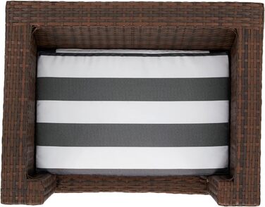 Ліжко-лежанка для кота або маленького собаки Teamson Pets Clotho (ратан, коричневий) ST-N10005-UK