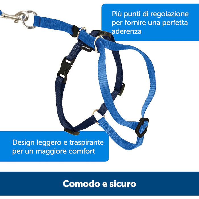 PetSafe Easy Walk - шлейка для котів, червона, розмір S, для прогулянок