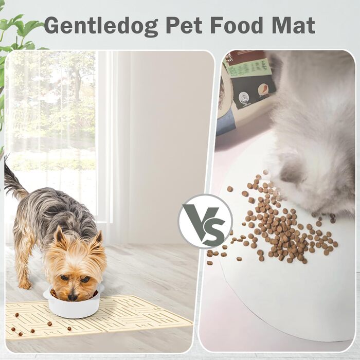Килимок для мисок собак Gentledog жовтий