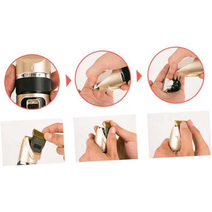 Машинка для стрижки шерсті собак Hemobllo з керамічним лезом – тиха та потужна, для безпечного грумінгу