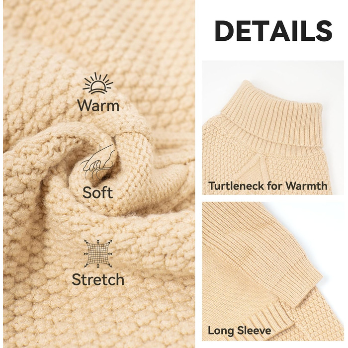 Пуловер для собак Cyeollo з коміром-горловиною та отвором для повідка, теплий зимовий пуловер для собак