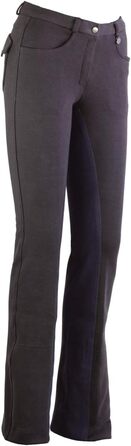Джіни для верхової їзди Lazura Damen Jodhpur Vollbesatz Comfort (42, графіт) - жіночі бриджі для кінного спорту
