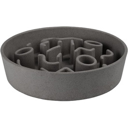 Повільний годівник для собак District 70 Bamboo Grey, діаметр 28 см