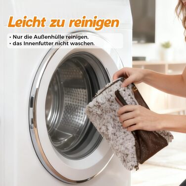 Самогріюча котяча ковдра, килимок для котів та собак, тепла ковдра без електроенергії, килимок для котячого ліжка, пральна тепла підстилка товста та м'яка (L:70 * 50CM)