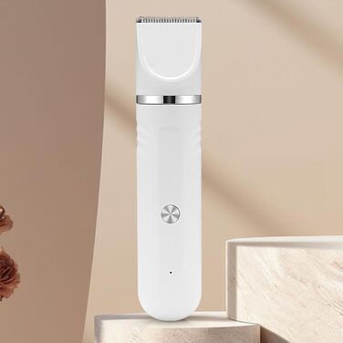 Машинка для стрижки тварин Haofy 4-в-1, USB-зарядка, тиха, для собак, котів, повного тіла, стрижка, гоління, стайлінг (біла)