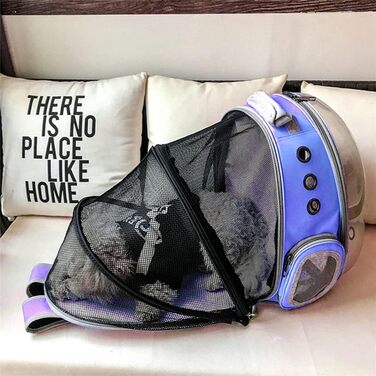 Транспортна переноска для котів Transportbox Katze – складана переноска для котів та маленьких собак, блакитна