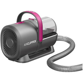 PETKIT Airclipper 5-в-1: професійний пилосос для грумінгу тварин з набором для стрижки кігтів, об'ємом 1,4 л, щіткою для котів та собак, інструментом для видалення шерсті