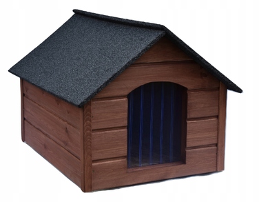 Будник для собак Drewmart, дерево, зовнішні розміри: 83 x 63 x 63 см