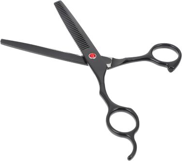 Професійна ножиця для стрижки волосся та текстуризації - чорний колір (2 шт.)