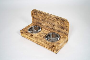 Станція годування для собак з двома мисками по 700 мл | Для маленьких та середніх собак