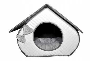 Ліжко-будиночок SjestaPupila для собак та котів, розмір S (30x30 см)