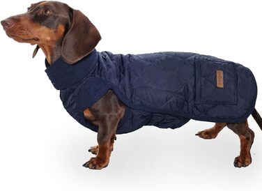 Теплий та непромокальний комбінезон для собак, захист від вітру та вологи, з отвором для повідка (синій, S)