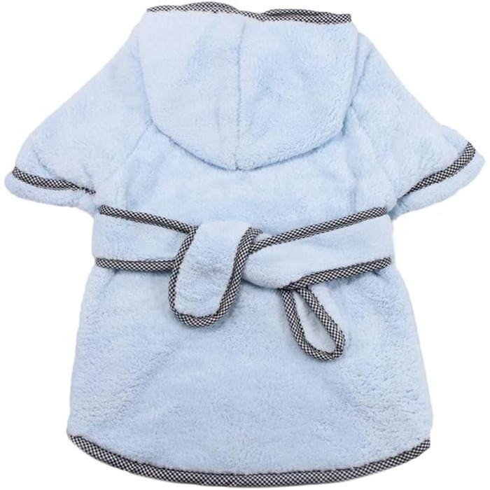 Рушник для собак та котів з мікрофібри, великий (3XL), синій. Швидковисихаючий, супер вбираючий рушник для догляду за домашніми тваринами.