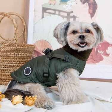 Куртка Puppia Donavan для малих і середніх собак – тепла і комфортна собача куртка