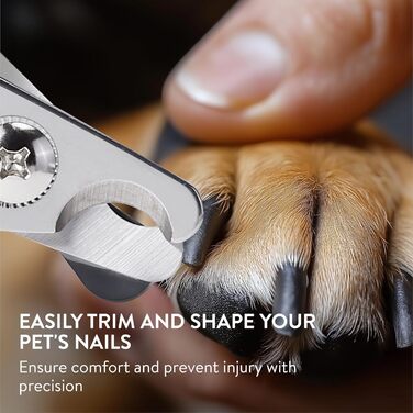 Набір для догляду за домашніми тваринами Navaris Premium (6 шт.) - щітка для котів та собак, точилка для кігтів для собак та котів