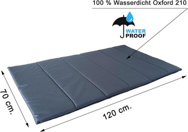 Водонепроникний килимок для собак Outdoor, ковдра для собак, миється, килимок для собак для подорожей, кемпінгу Outdoor (Модель 2, Графіт)