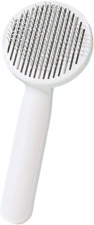 Щітка для котів Baoblaze 3X, гребінець для догляду за собаками, видалення відмерлої шерсті, щітка для собак, самоочисна висмикувана щітка для тварин