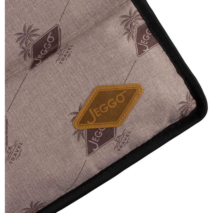 Килимок для собак JEGGO 'Cannes', рожевий, великий, компактний, з ручкою, для дому та подорожей, водовідштовхувальний