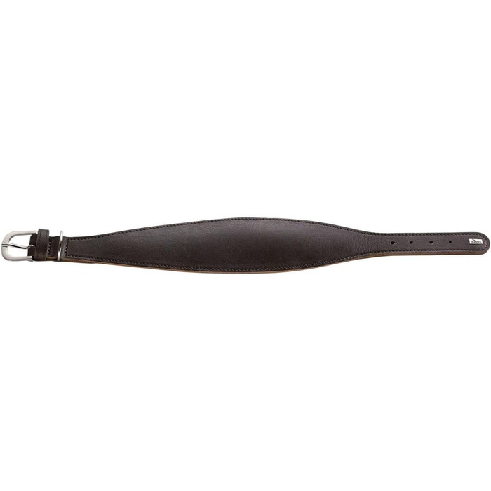 Шкіряний нашийник для хортів HUNTER SUPER SOFT, м'який, коричневий, розмір S (42 см)