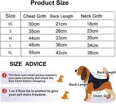 Зимовий теплий одяг для собак: чорна куртка-жилет для собак середніх розмірів (L)