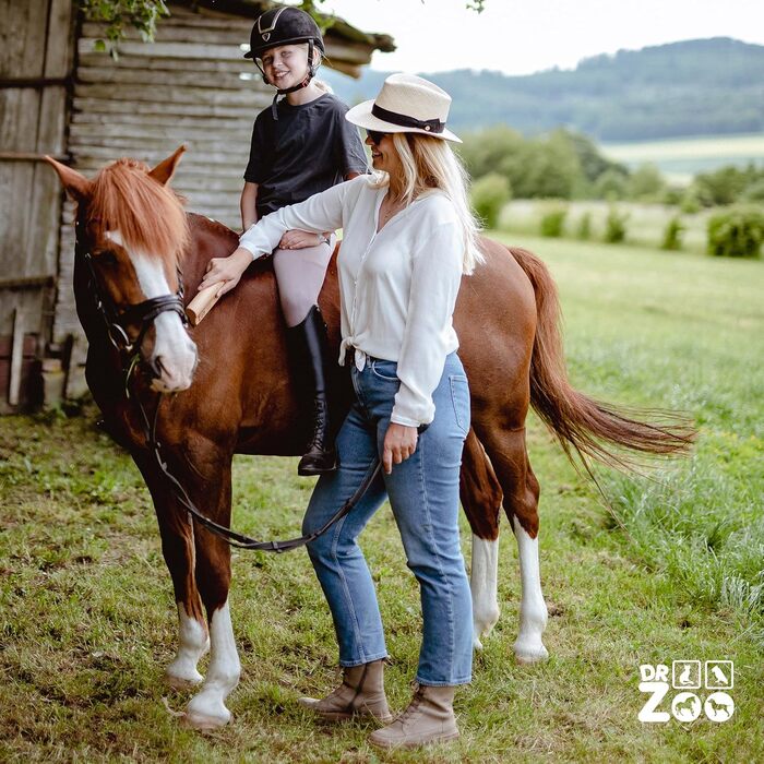 Дзеркало для коней Robbi – ефективний гребінь для зміни хутра – ідеально підходить для короткошерстих, підшерстка та догляду за конями – ергономічна щітка з нержавіючої сталі для легкого гребінню