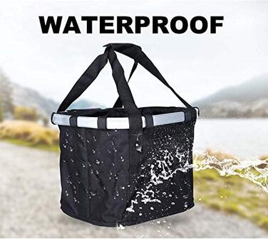 Складаний кошик для велосипеда: знімний, для тварин (собака, кіт), легка установка