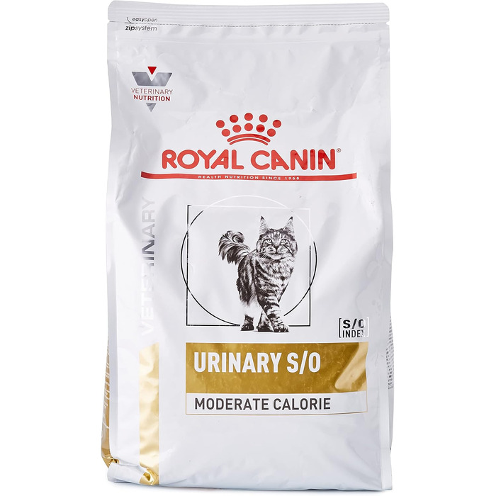Корм для котів Royal Canin Veterinary Diet Urinary S/O Moderate Calorie для підтримки сечовидільної системи та контролю ваги, 3.5 кг
