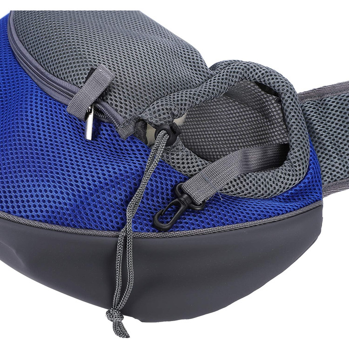 Сумка-переноска для собак і котів, блакитна. Зручна сумка-переноска для тварин, регульована, для подорожей та прогулянок на відкритому повітрі.