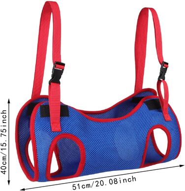 Гамак для грумінгу котів та собак, інструмент для стрижки кігтів, гамак для маленьких, середніх та великих собак Qianly