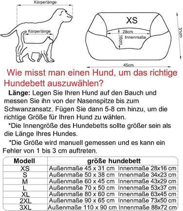 Крісло-ліжко для собак Flying Wings, м'яке та зручне, сірий/чорний колір, розмір L (70x50 см) та S (45x31 см)