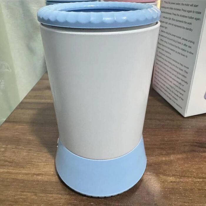 Автоматичний мийник лап для собак, електричний, портативний, для котів (блакитний)