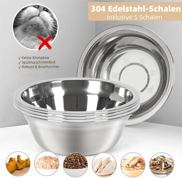 Підвищений годівниця для котів JUJOYBD з 4 нержавіючими мисками, регульована висота, станція годування, миски для їжі та води для котів та маленьких собак