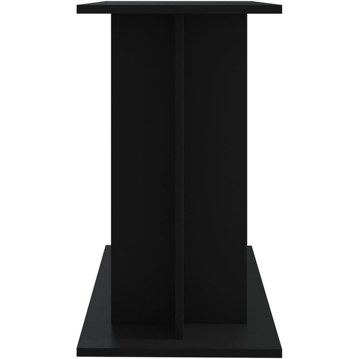 Тумба для акваріума Somanki, чорна, 80x35x60 см, ДСП, підставка для акваріума