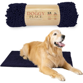 Килимок для лап собак My Doggy Place - швидковисихаючий, надпоглинаючий, великий (36 x 26 дюймів, 91 x 66 x 3 см, блакитний)