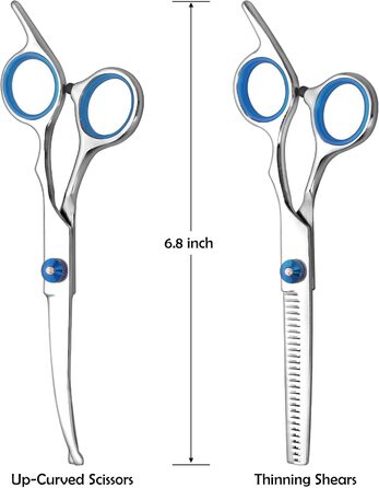 Ножиці для грумінгу собак та котів, професійні ножиці для догляду за шерстю, нержавіюча сталь