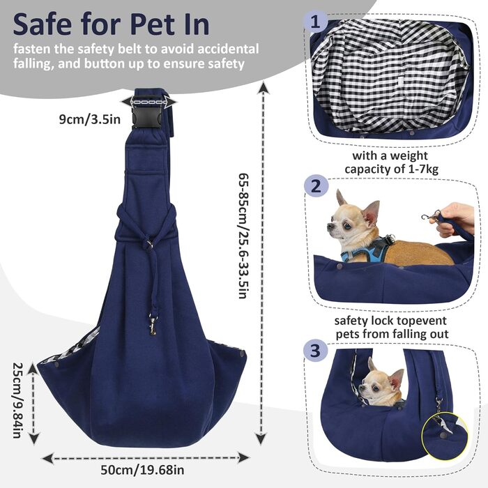 Сумка-переноска для собак до 7.5 кг, блакитна. Ідеальна для прогулянок та активностей на свіжому повітрі. Підходить для собак та котів, цуценят.