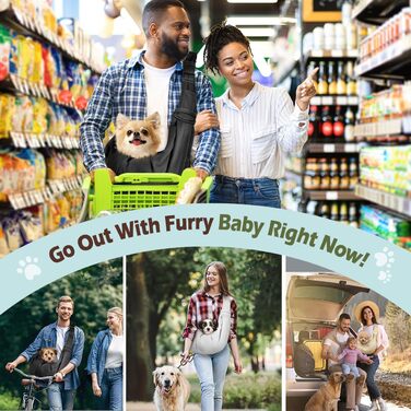 Pawaboo Сумка-переноска для собак та котів, чорна, до 5.4 кг