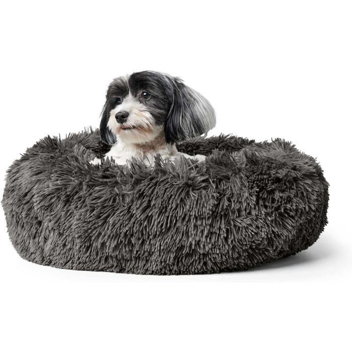 Лопа (LOPPA) - м'яке ліжко-подушка для собак та котів, ковзаюча основа, прання при 30°C, білий, L