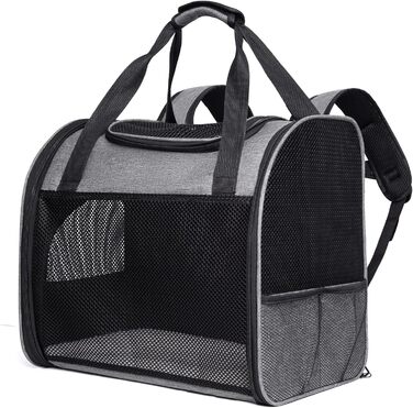 Рюкзак для кота з вікном, складаний рюкзак для собак, переноска для тварин до 8 кг