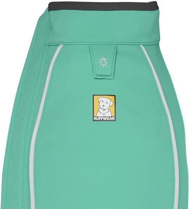 RUFFWEAR Cloud Chaser Jacket – теплий та водонепроникний дощовик для собак з рукавами, Aurora Teal, X-Small