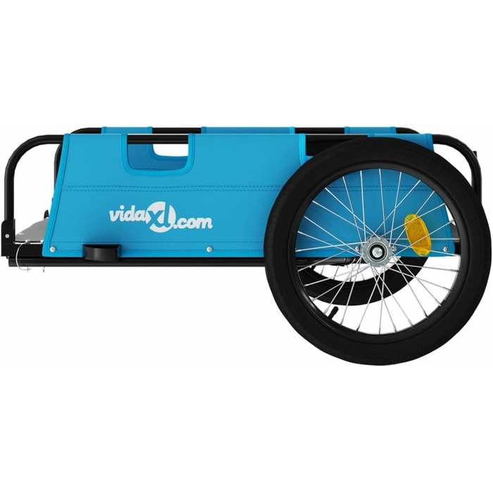 Причіп для велосипеда ARKEM, блакитний, з тканини Oxford та сталевим з'єднувачем