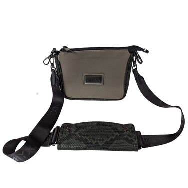 Сумка-переноска для собак MYXA Classi: зручна та стильна, з даховим сіткою та зовнішньою кишенею (Камуфляж, з ручками та сумочкою для жінок)