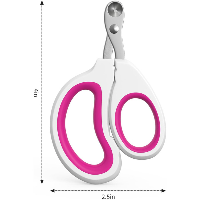 Тример для кігтів домашніх тварин - Katzennagelknipser (рожевий)